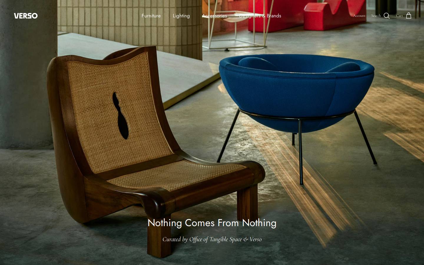 verso.nyc homepage screenshot