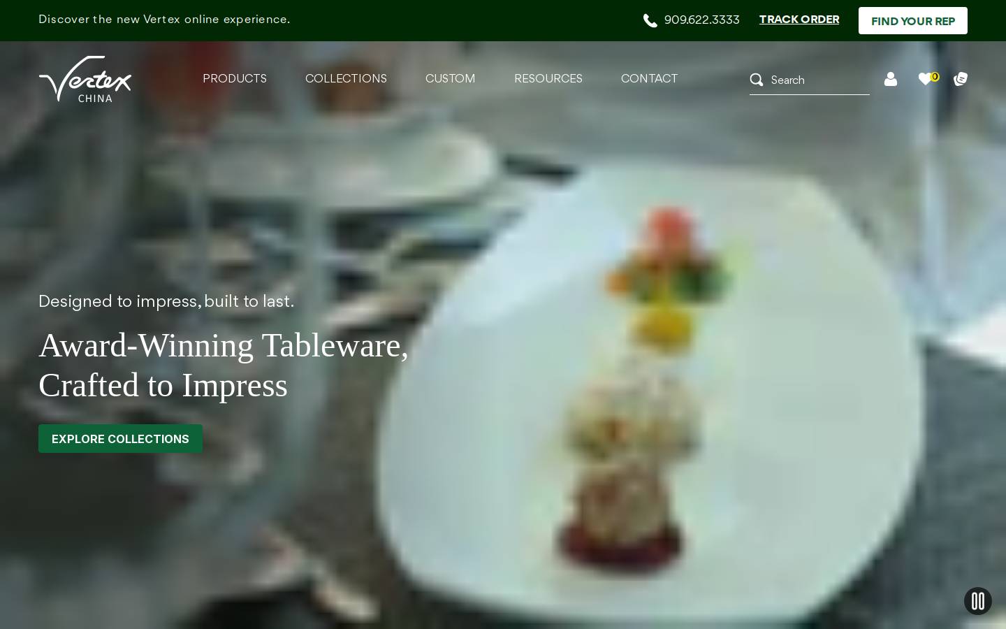 vertexchina.com homepage screenshot