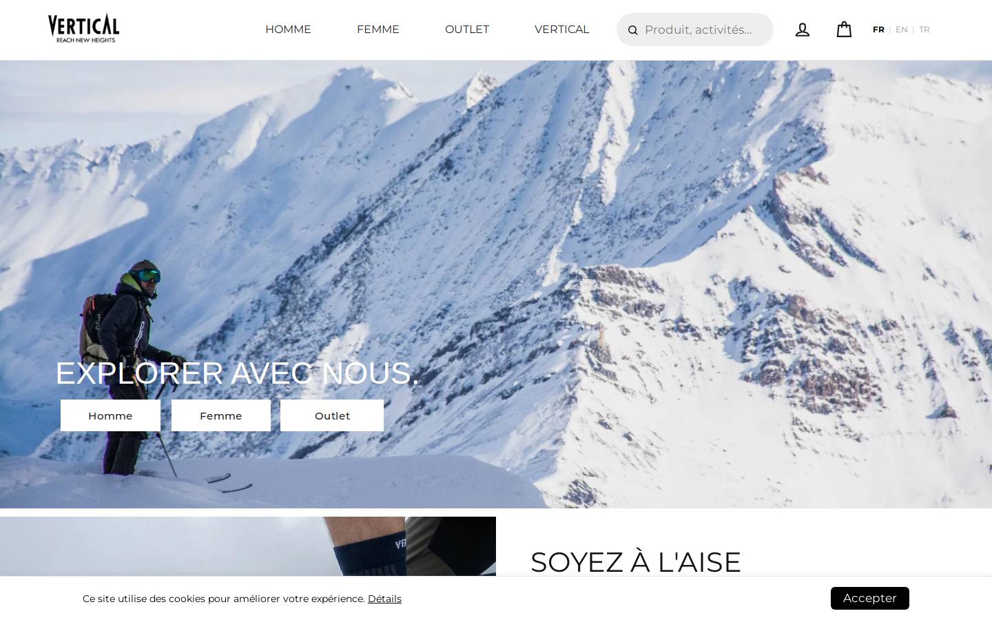 verticalmountain.com homepage screenshot