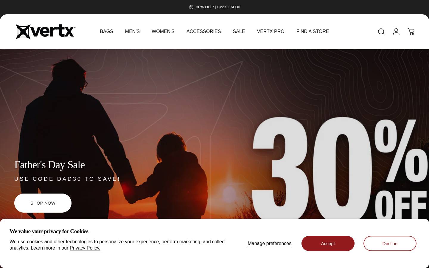 vertx.com homepage screenshot