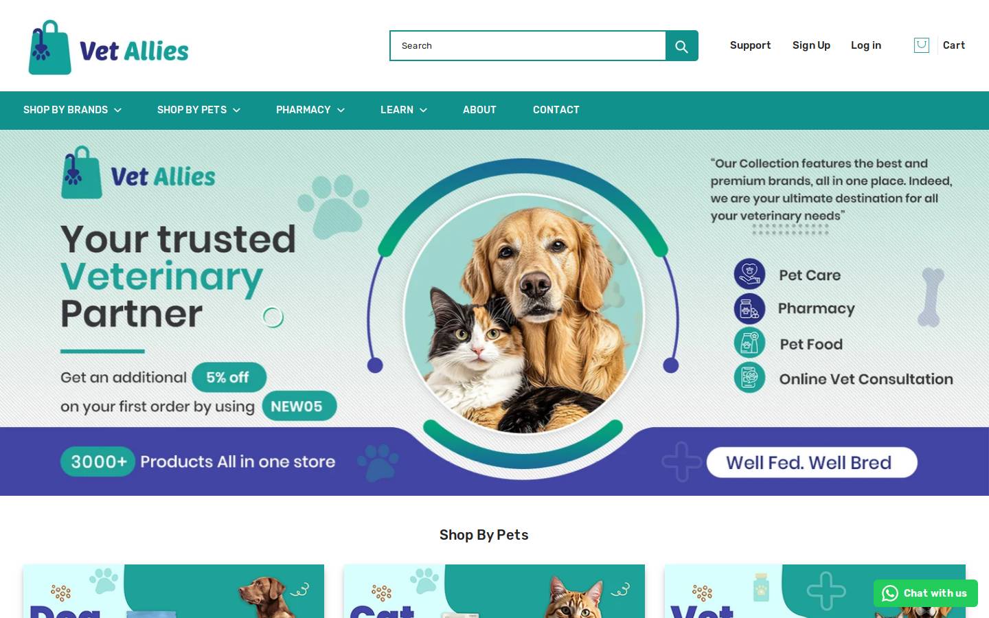 vetallies.in homepage screenshot