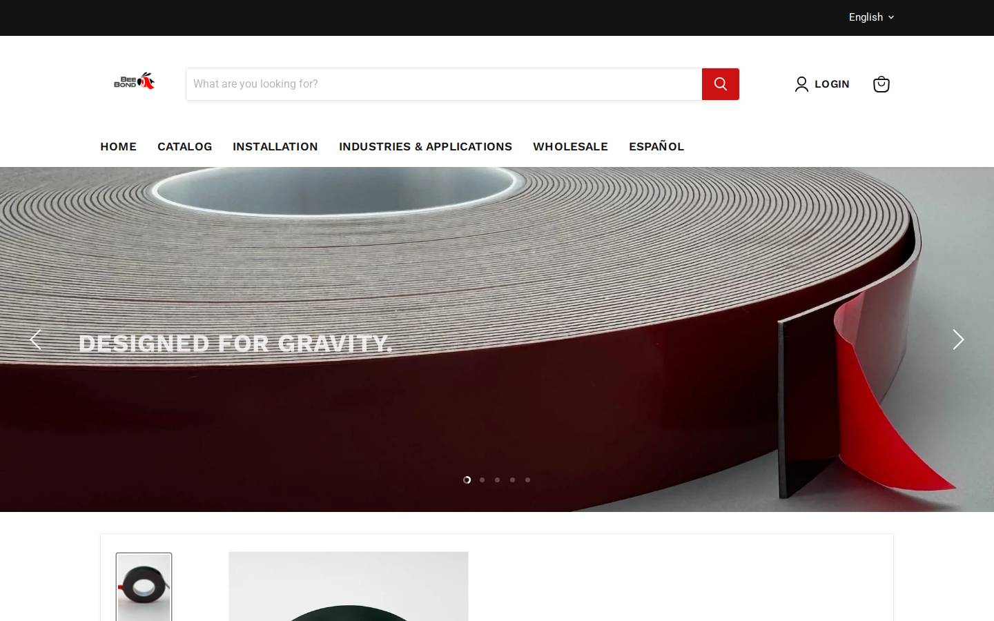 vfbtape.com homepage screenshot