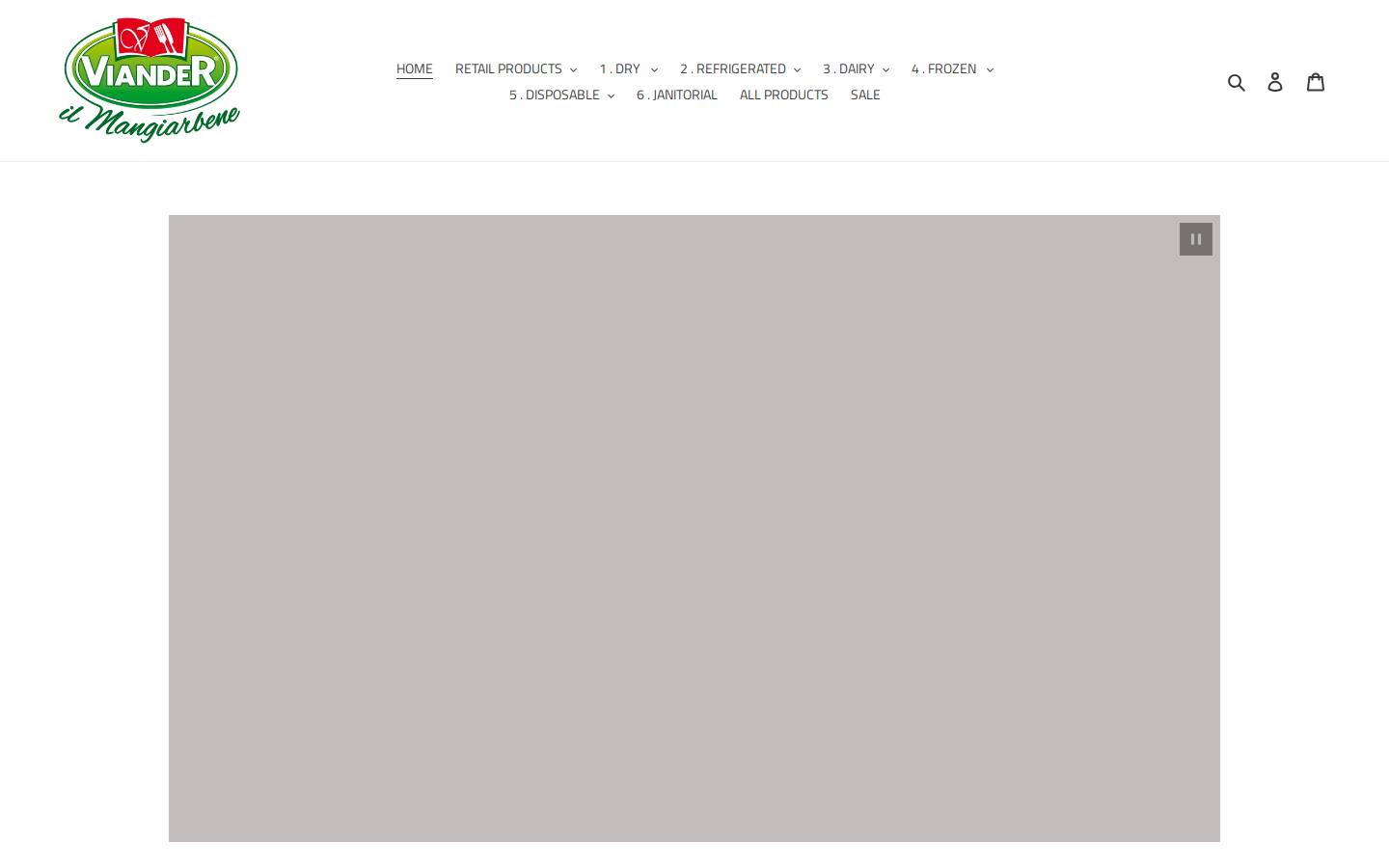 viandersales.com homepage screenshot