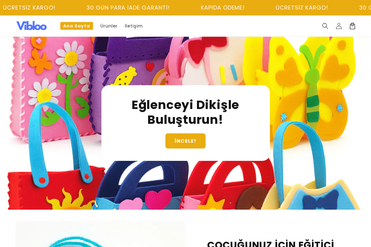 Vibloo homepage screenshot