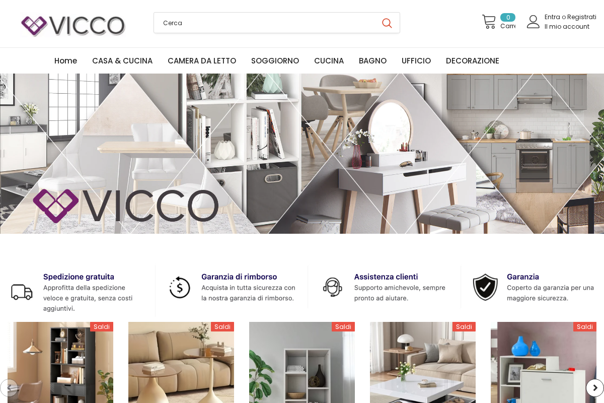 Viccodesign homepage screenshot