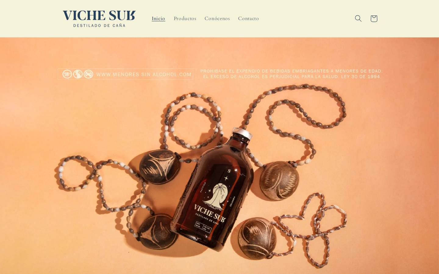 vichesur.com homepage screenshot