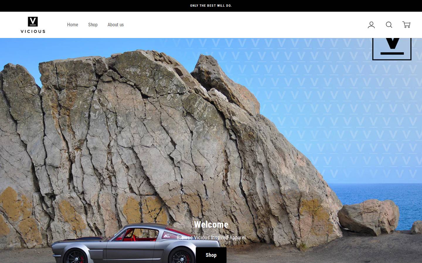 viciousstang.com homepage screenshot
