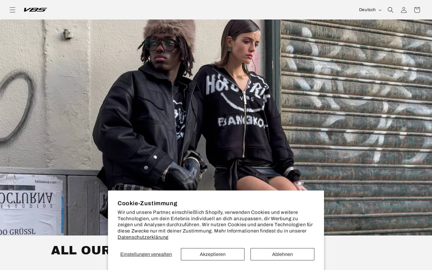 Victorbraunstudios homepage screenshot