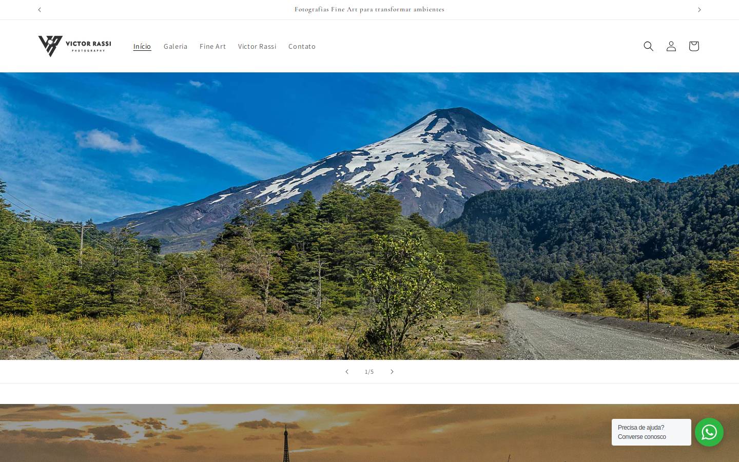 victorrassi.com.br homepage screenshot