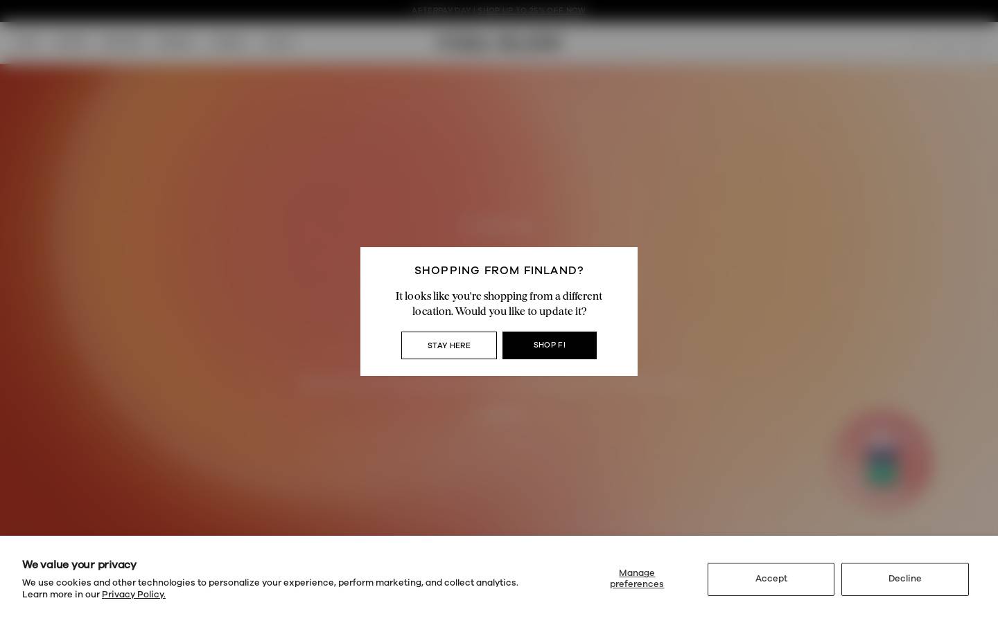VIDA GLOW homepage screenshot