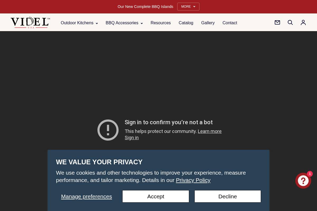 videlusa.com homepage screenshot
