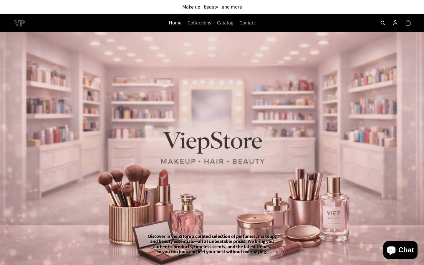 viepstore.com homepage screenshot
