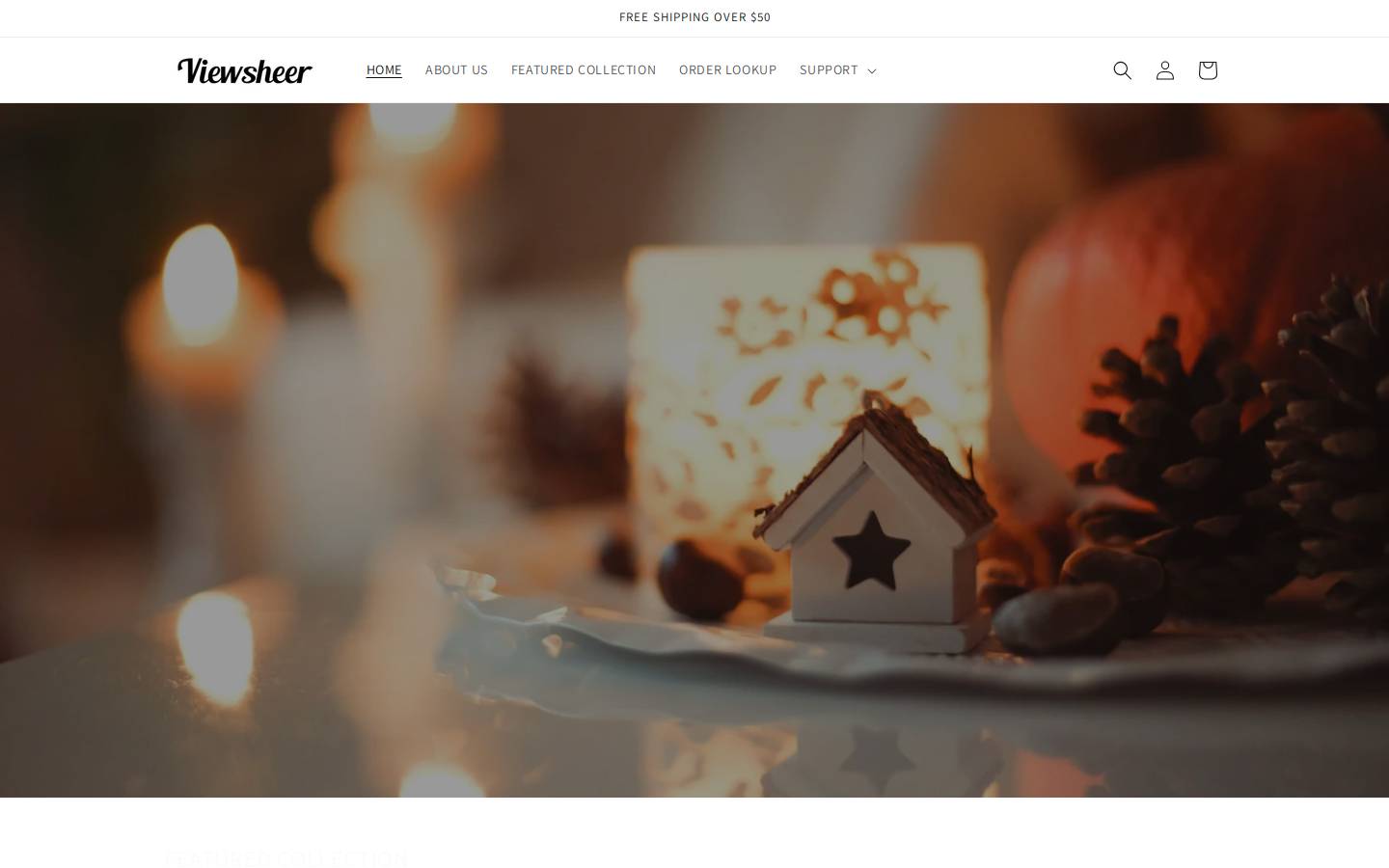 viewsheer.com homepage screenshot
