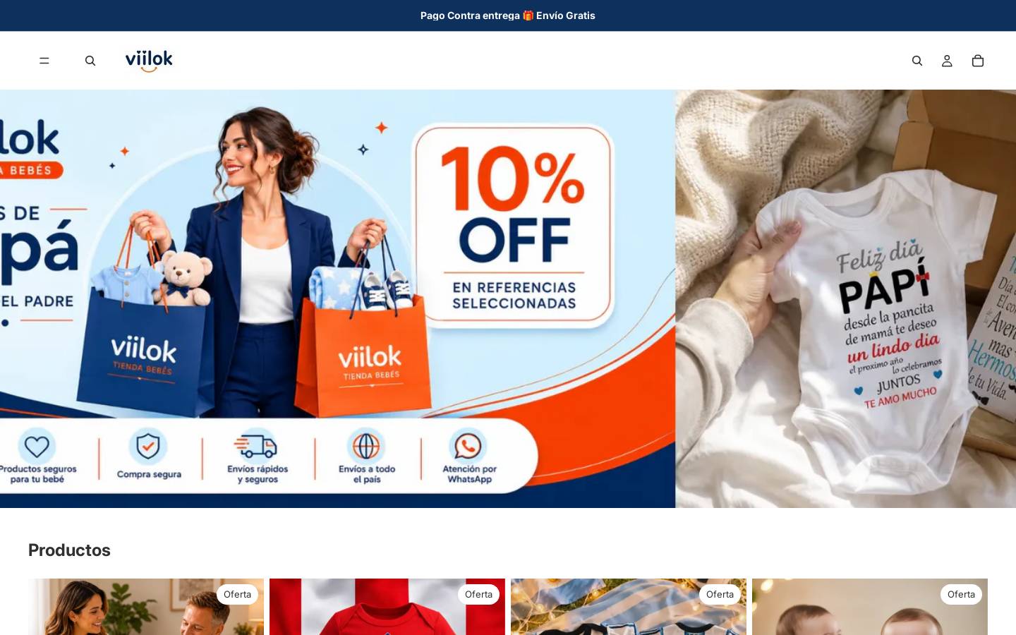 viilok.com homepage screenshot