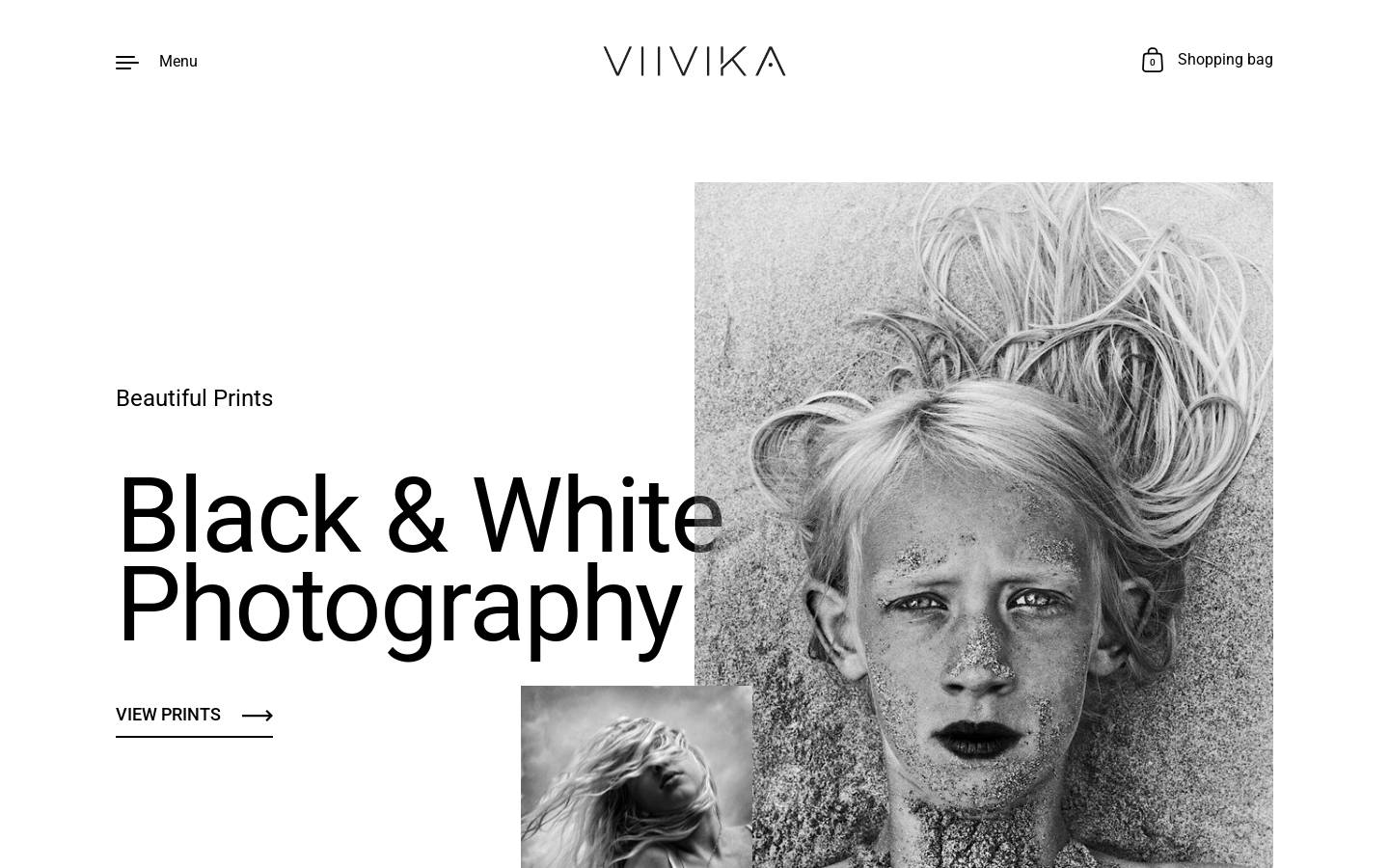 viivika.com homepage screenshot