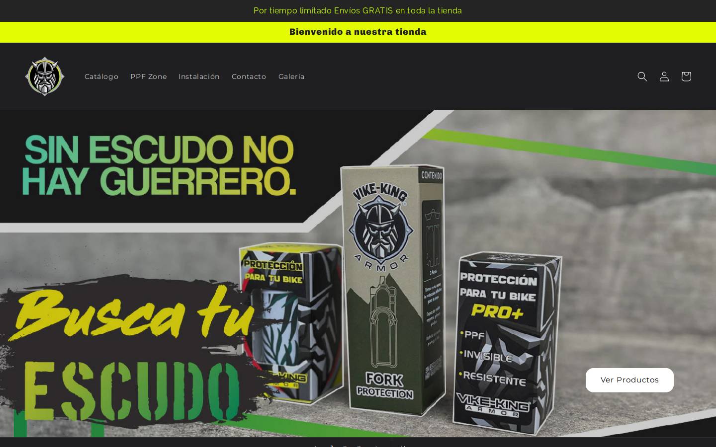vikeking.mx homepage screenshot