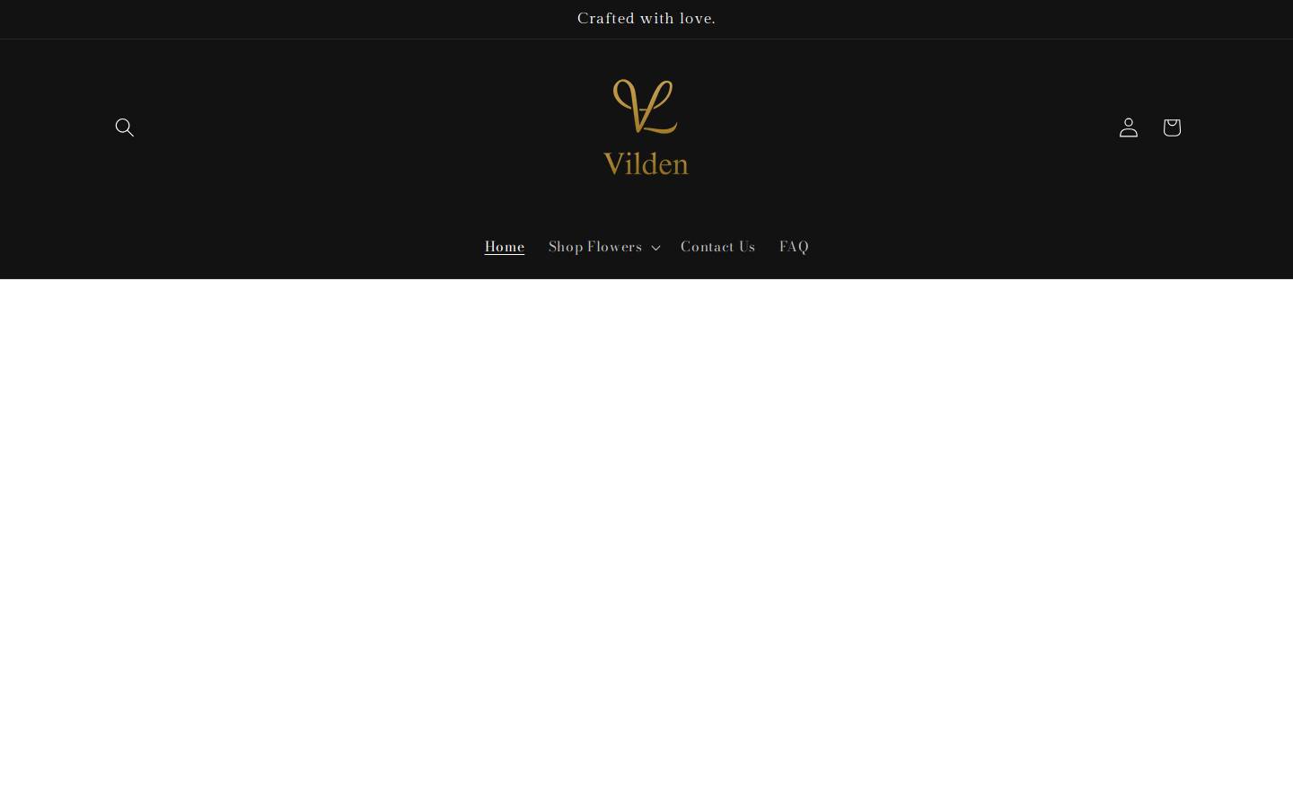 vilden.co homepage screenshot
