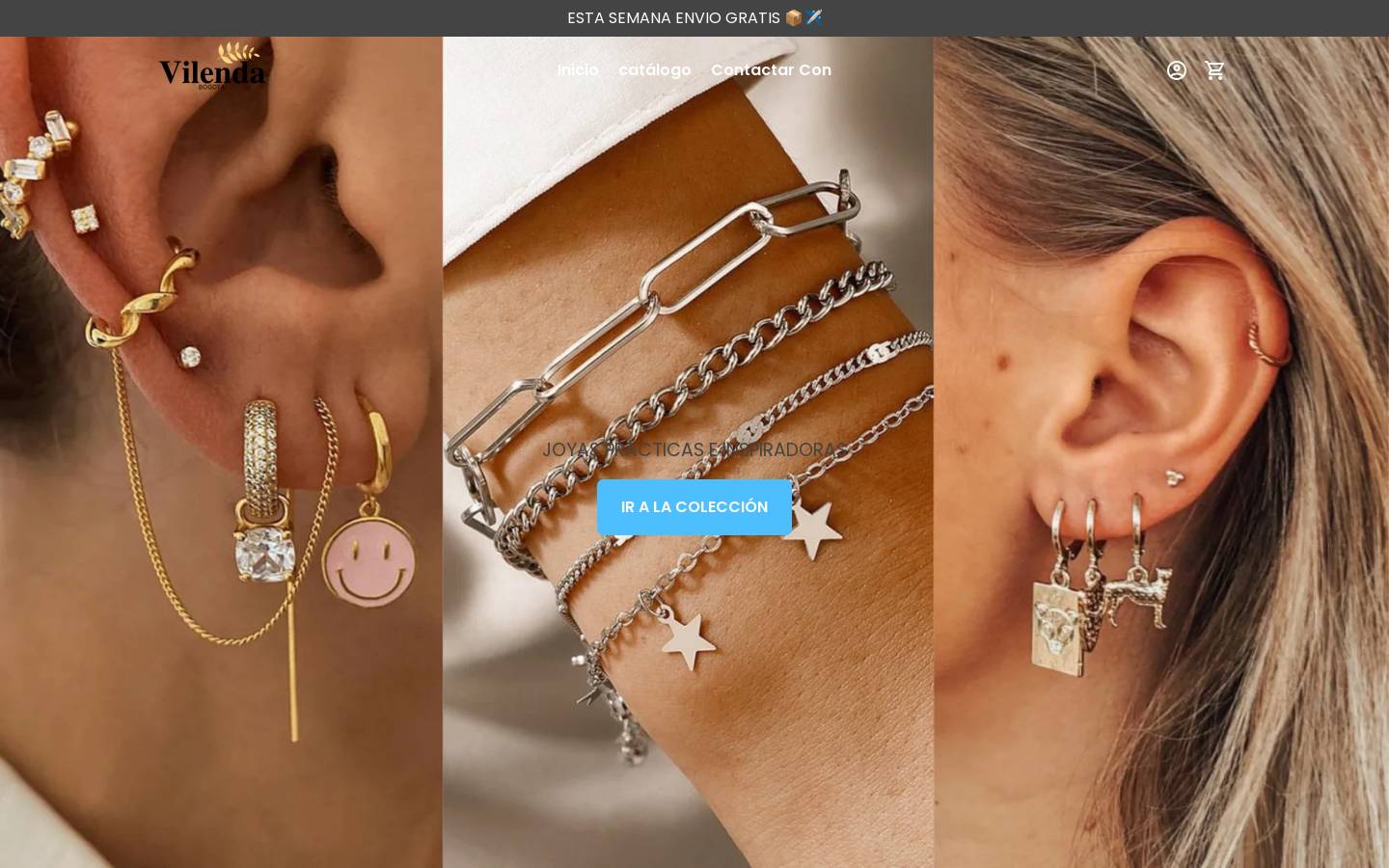 vilenda.co homepage screenshot