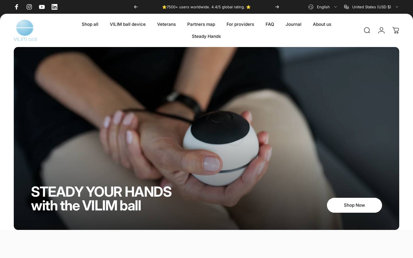 vilimed.com homepage screenshot