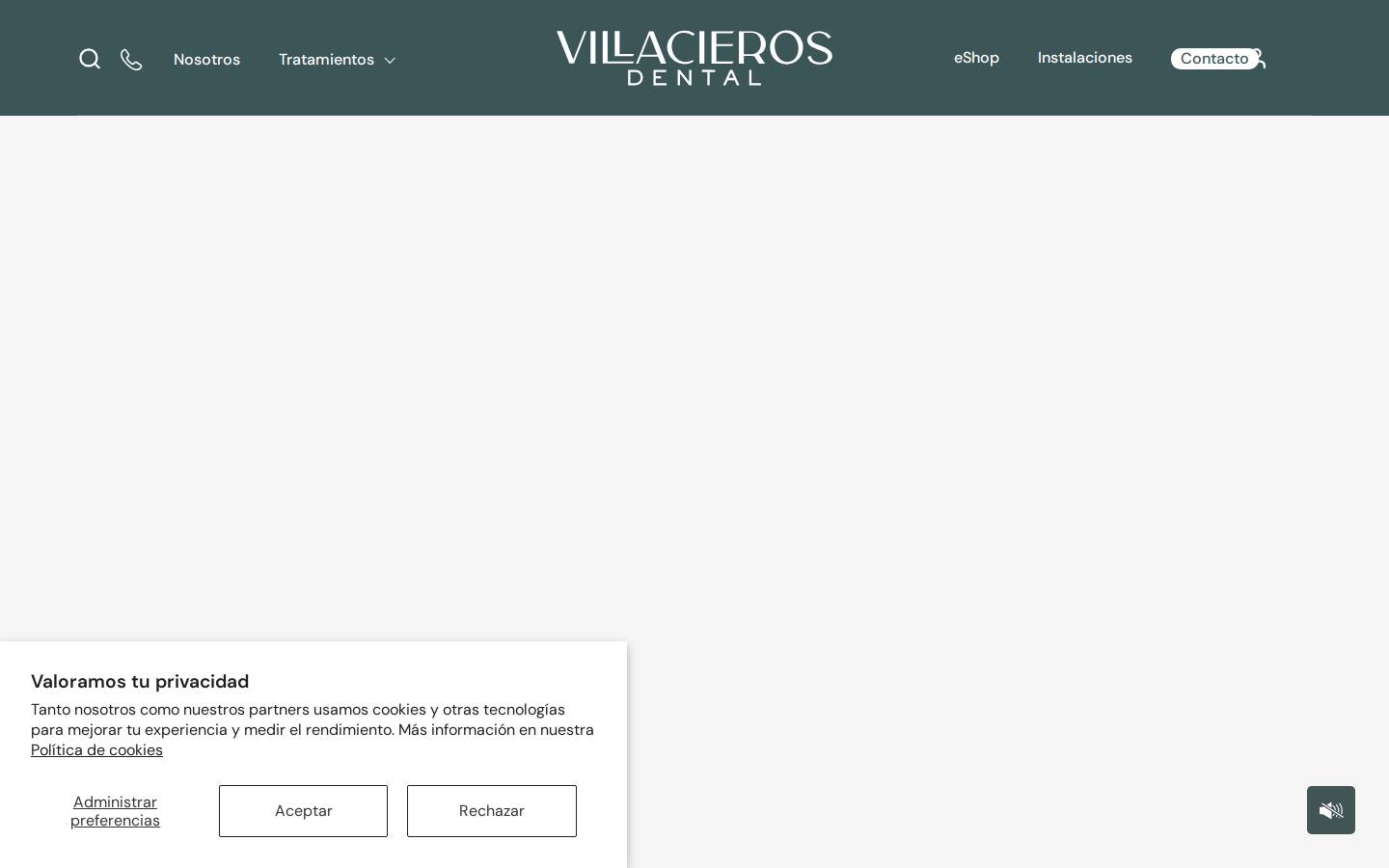 villacierosdental.com homepage screenshot
