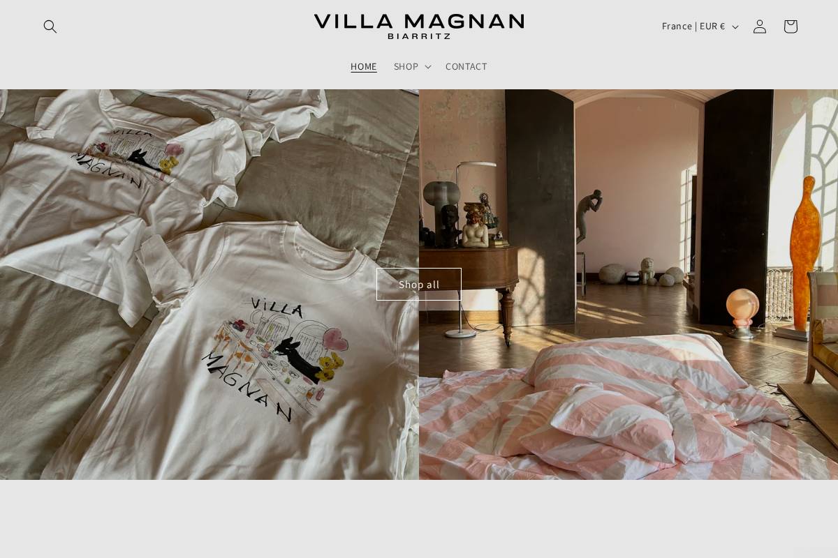 villamagnan.store homepage screenshot