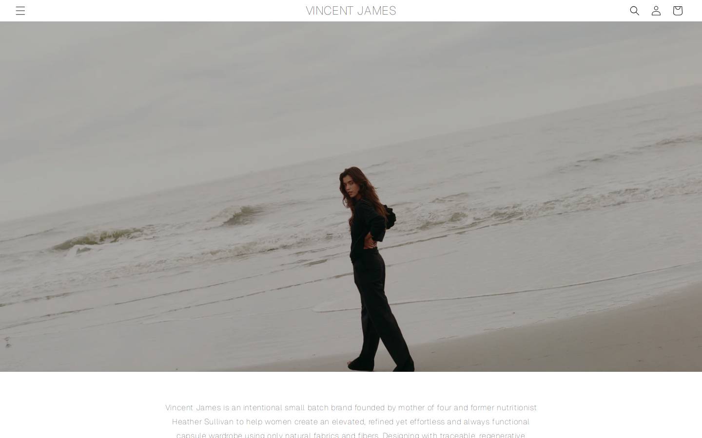 vincentjamesdesigns.com homepage screenshot