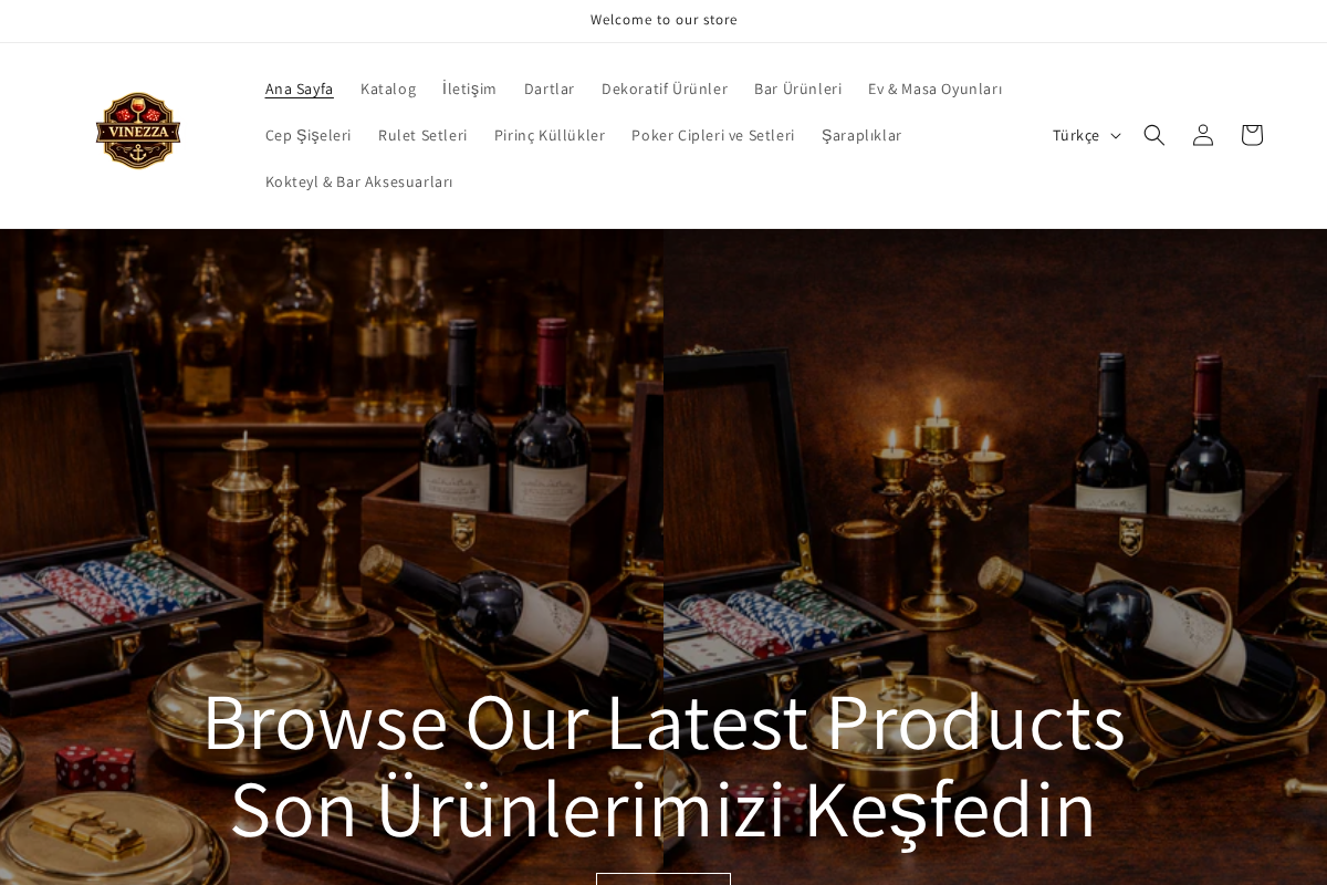 vinum homepage screenshot