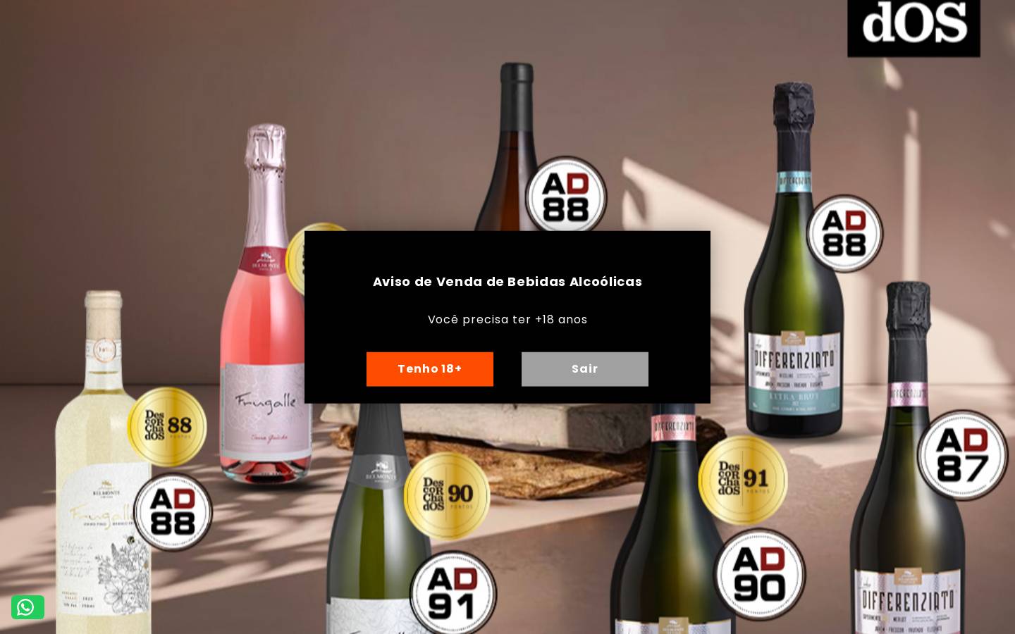 vinicolabelmonte.com.br homepage screenshot
