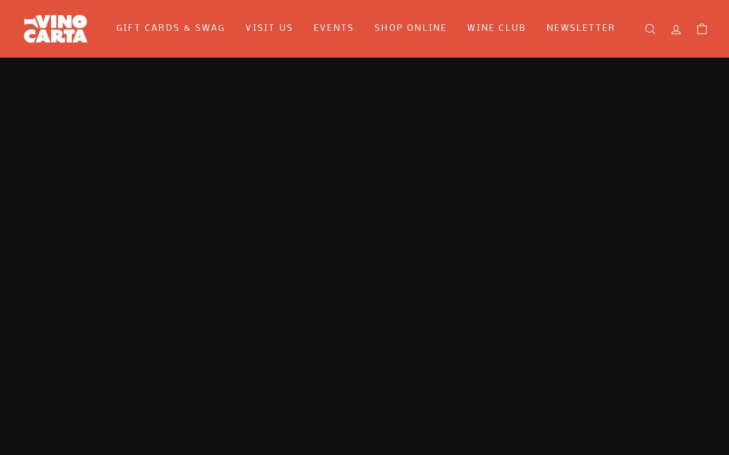 vinocartasd.com homepage screenshot