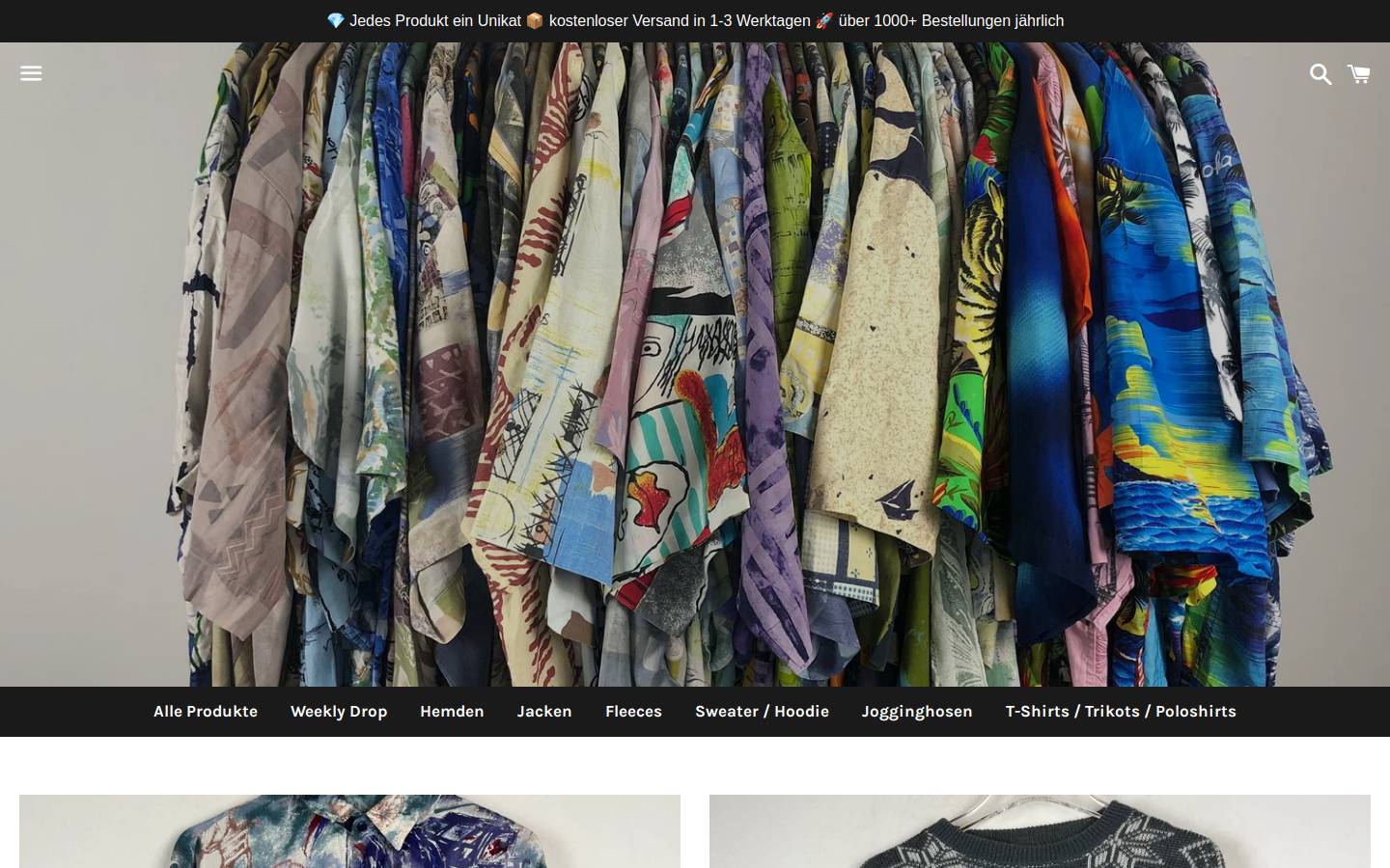 Vintage.com homepage screenshot