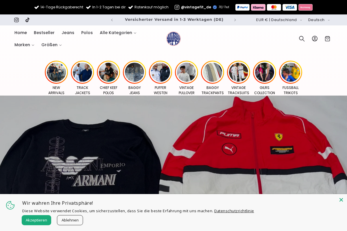 Vintagefit_de homepage screenshot
