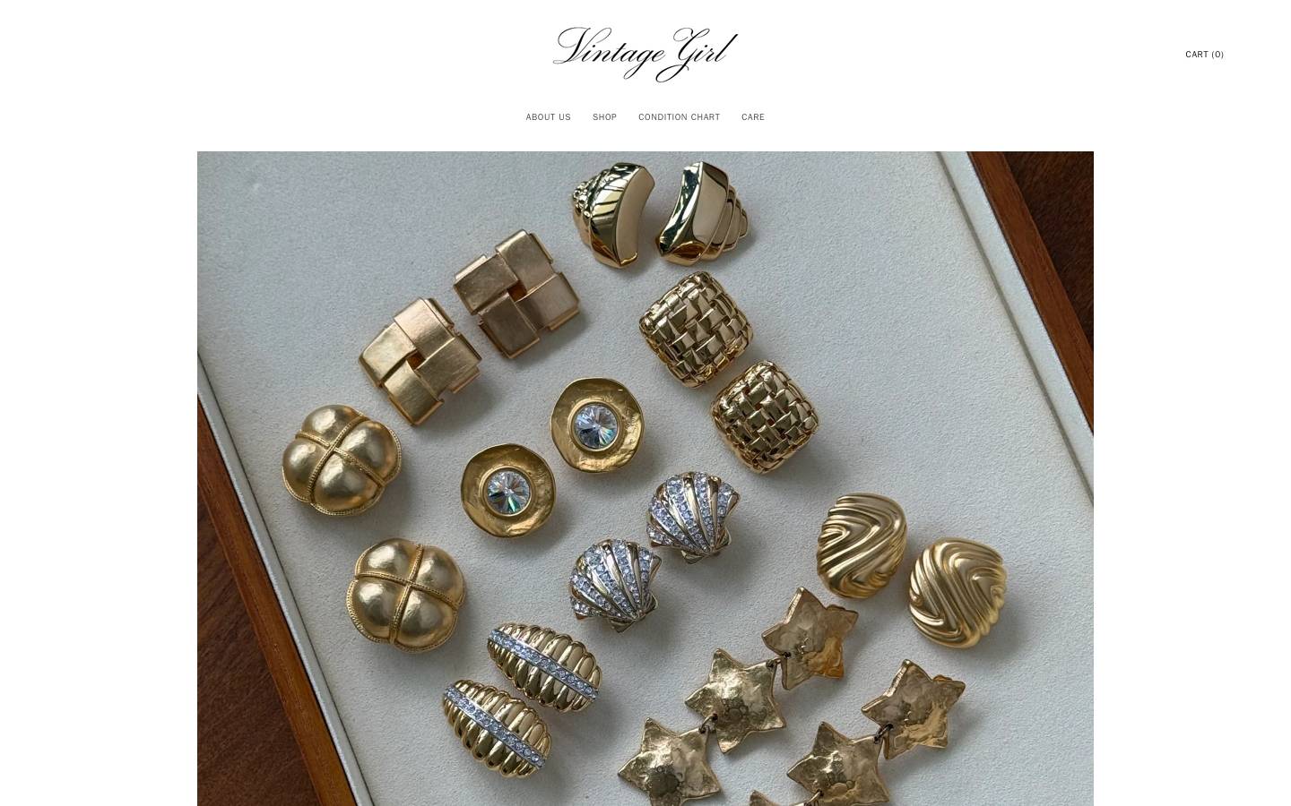 vintagegirl.co homepage screenshot