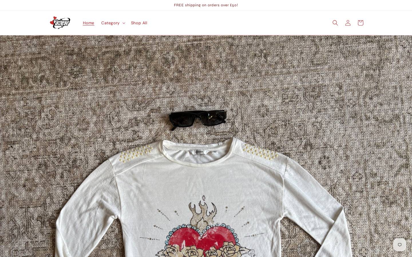 Vintageoutletuk homepage screenshot