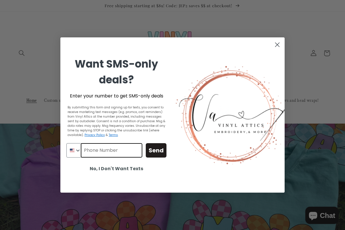 Vinyl Attics homepage screenshot