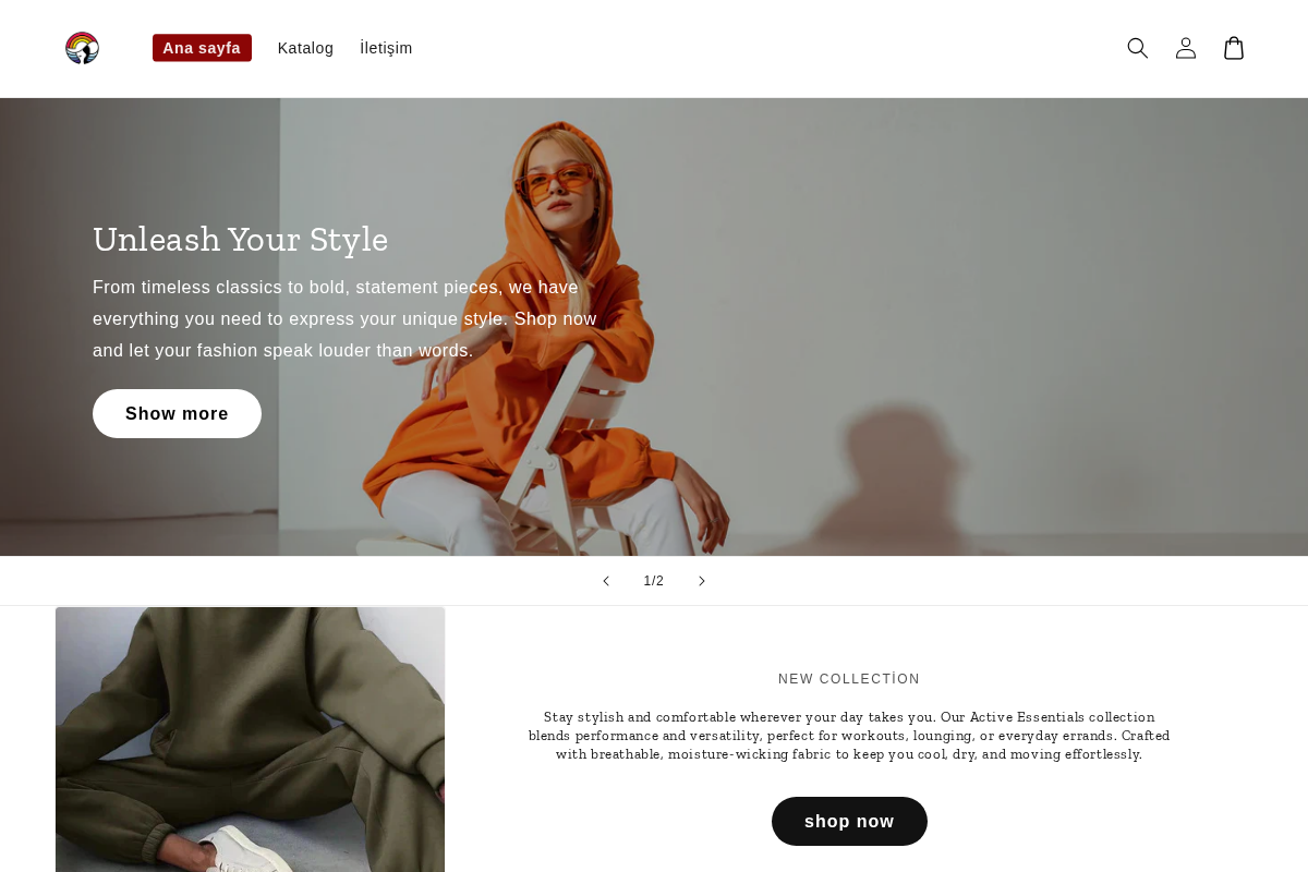 Vionne homepage screenshot