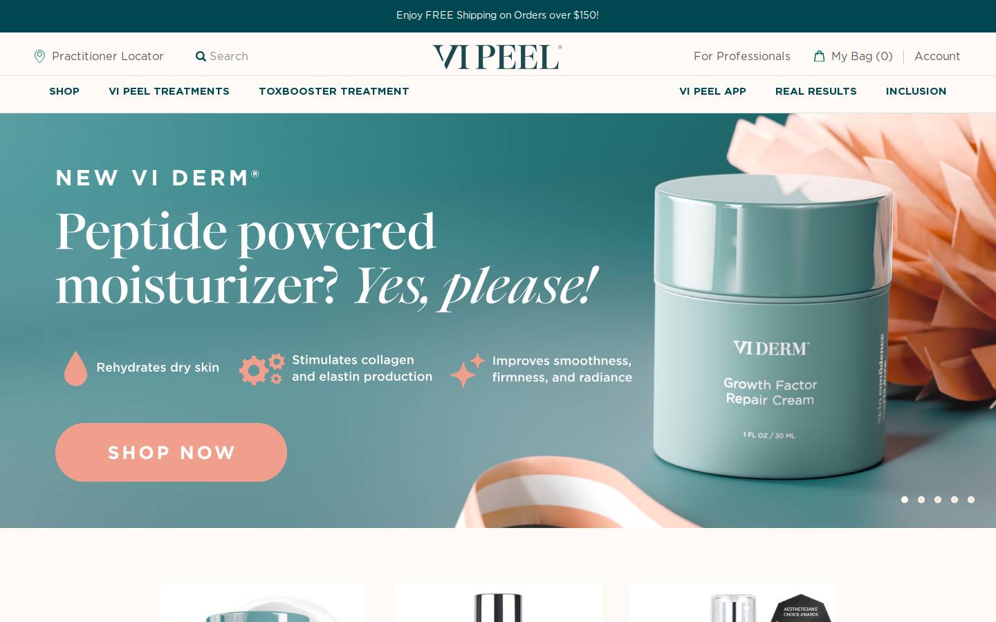 Vitality Institute  homepage screenshot