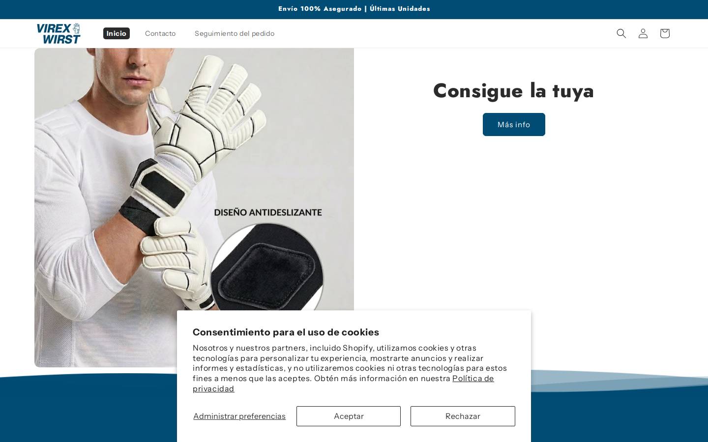 virexwrist.shop homepage screenshot