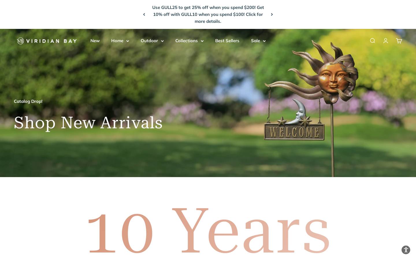 viridianbay.com homepage screenshot