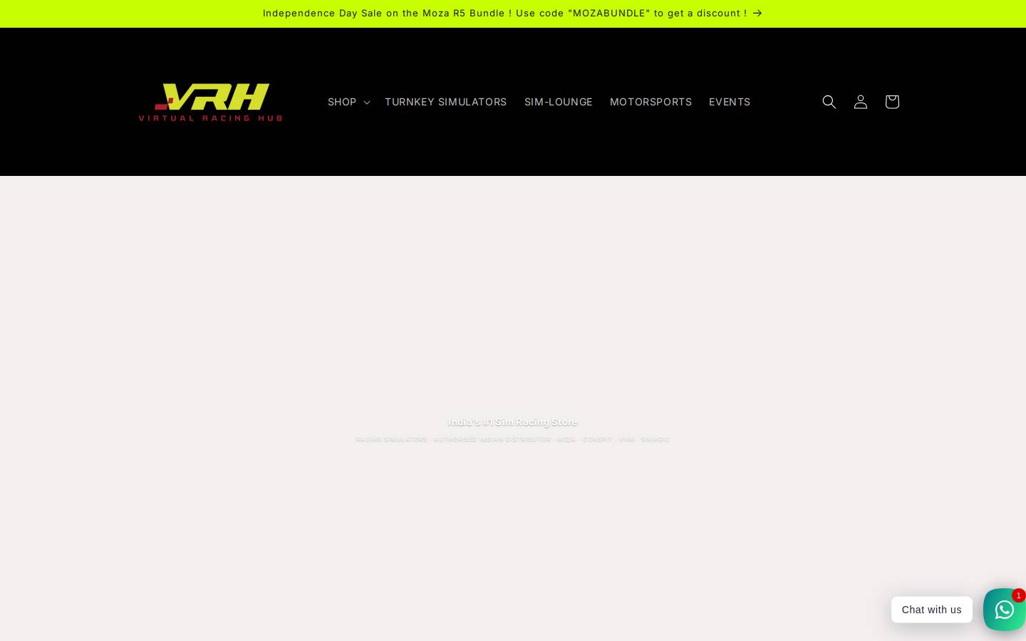 virtualracinghub.com homepage screenshot