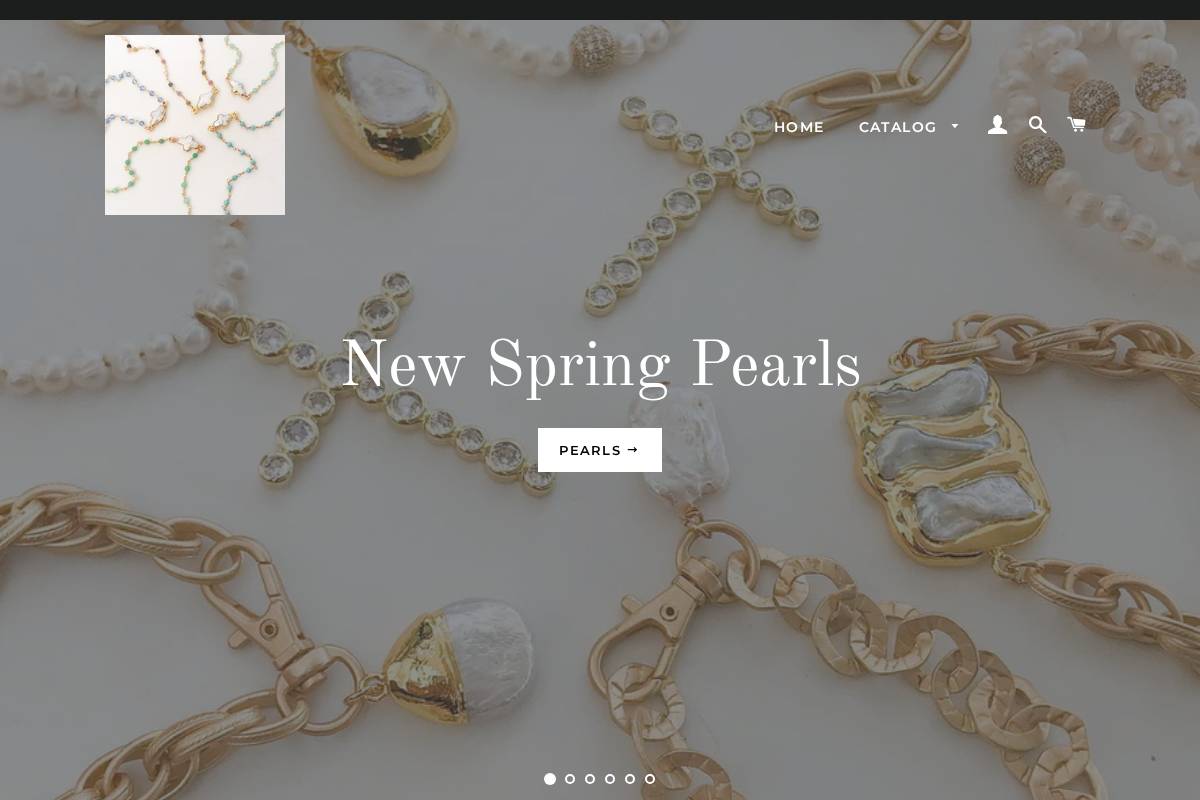 virtuejewelry.com homepage screenshot