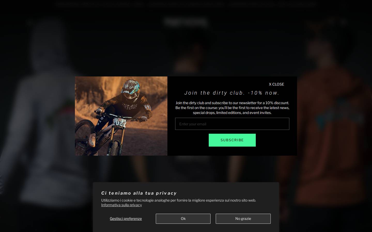 virtuousclothingshop.com homepage screenshot