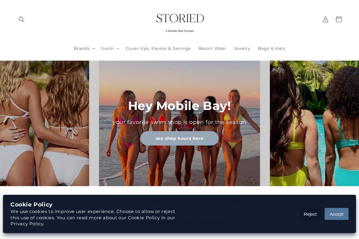 visitstoried.com homepage screenshot