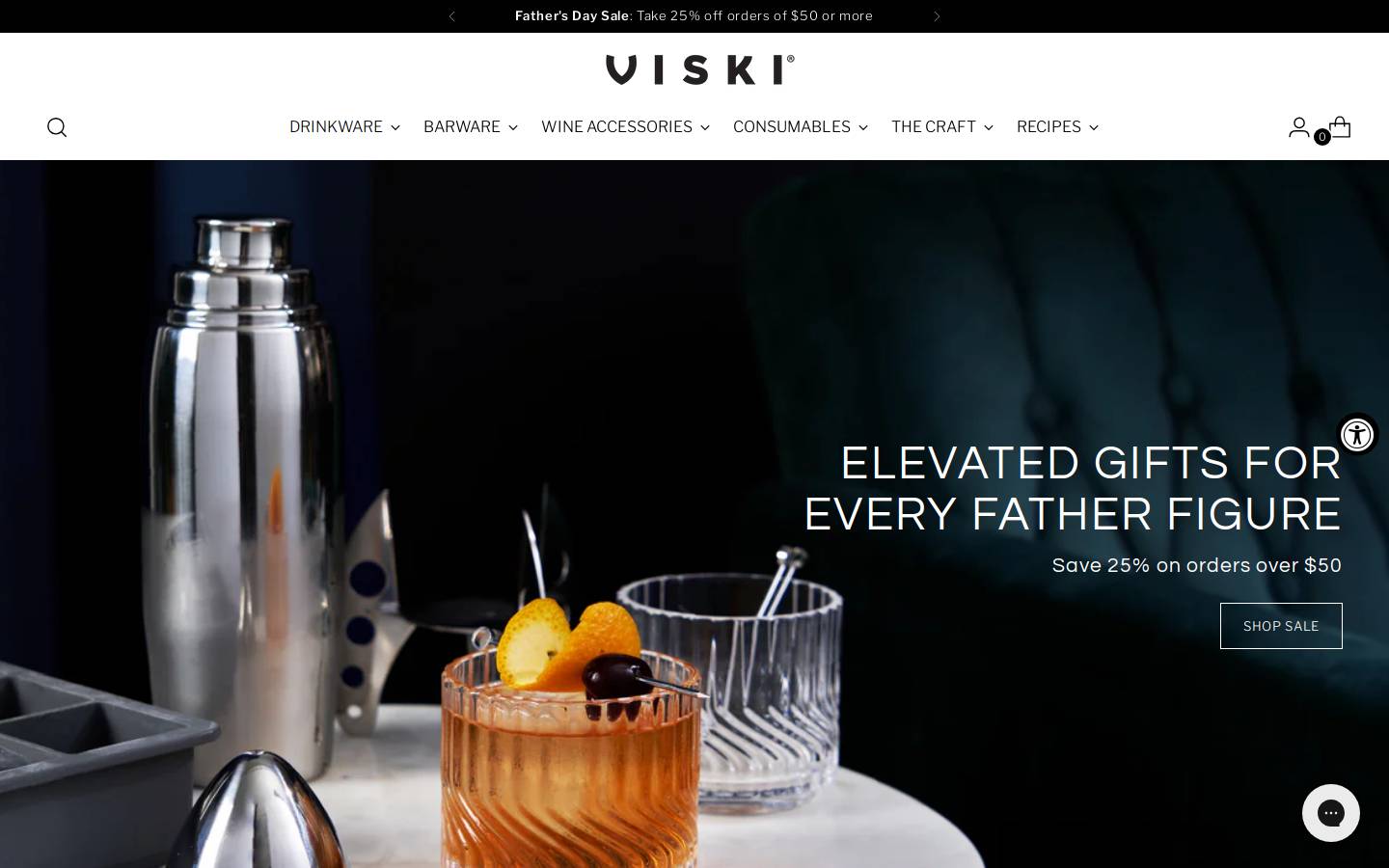 viski.com homepage screenshot