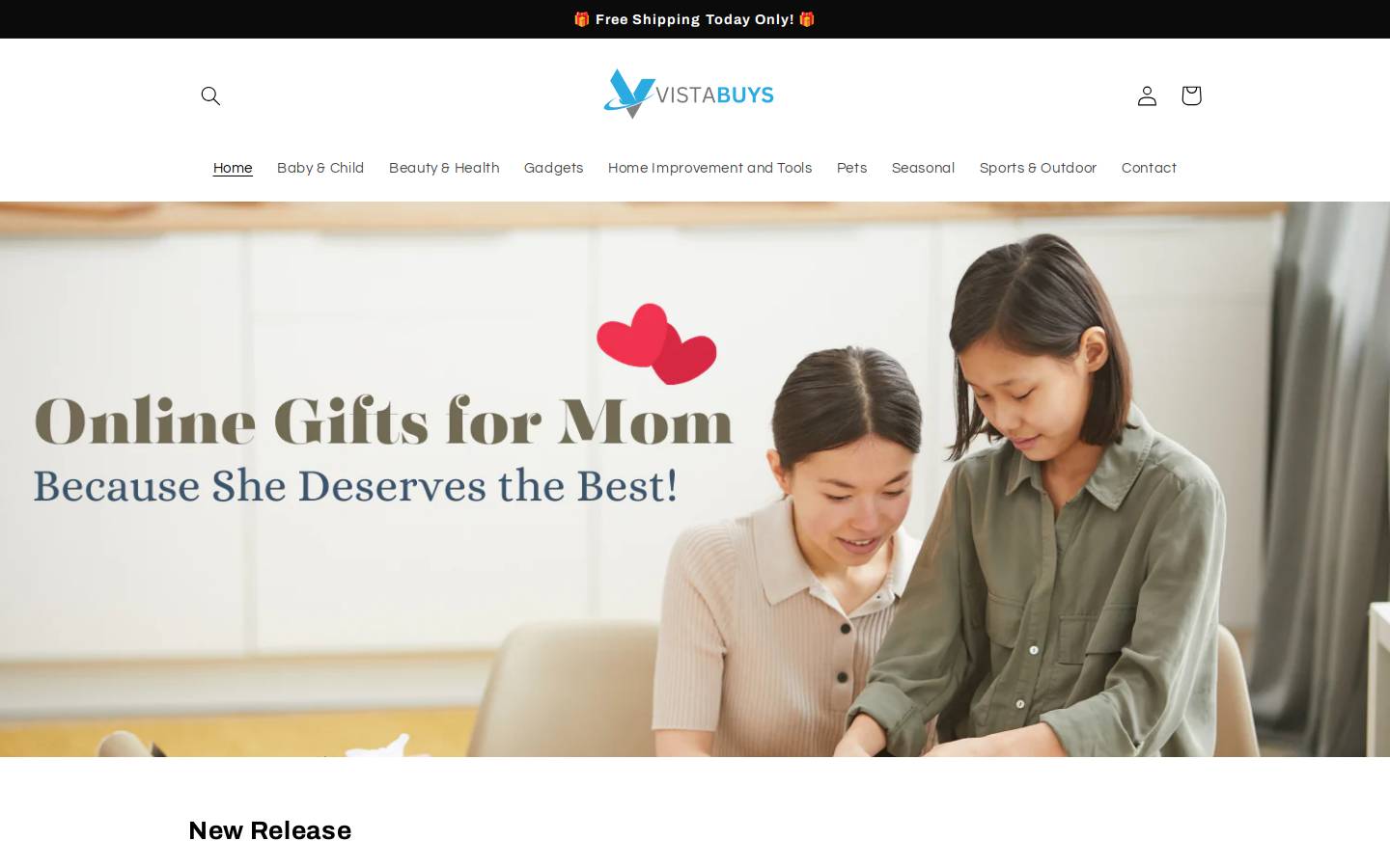vistabuys.com homepage screenshot