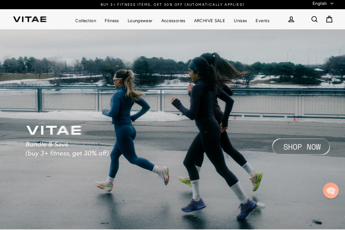 VITAE homepage screenshot