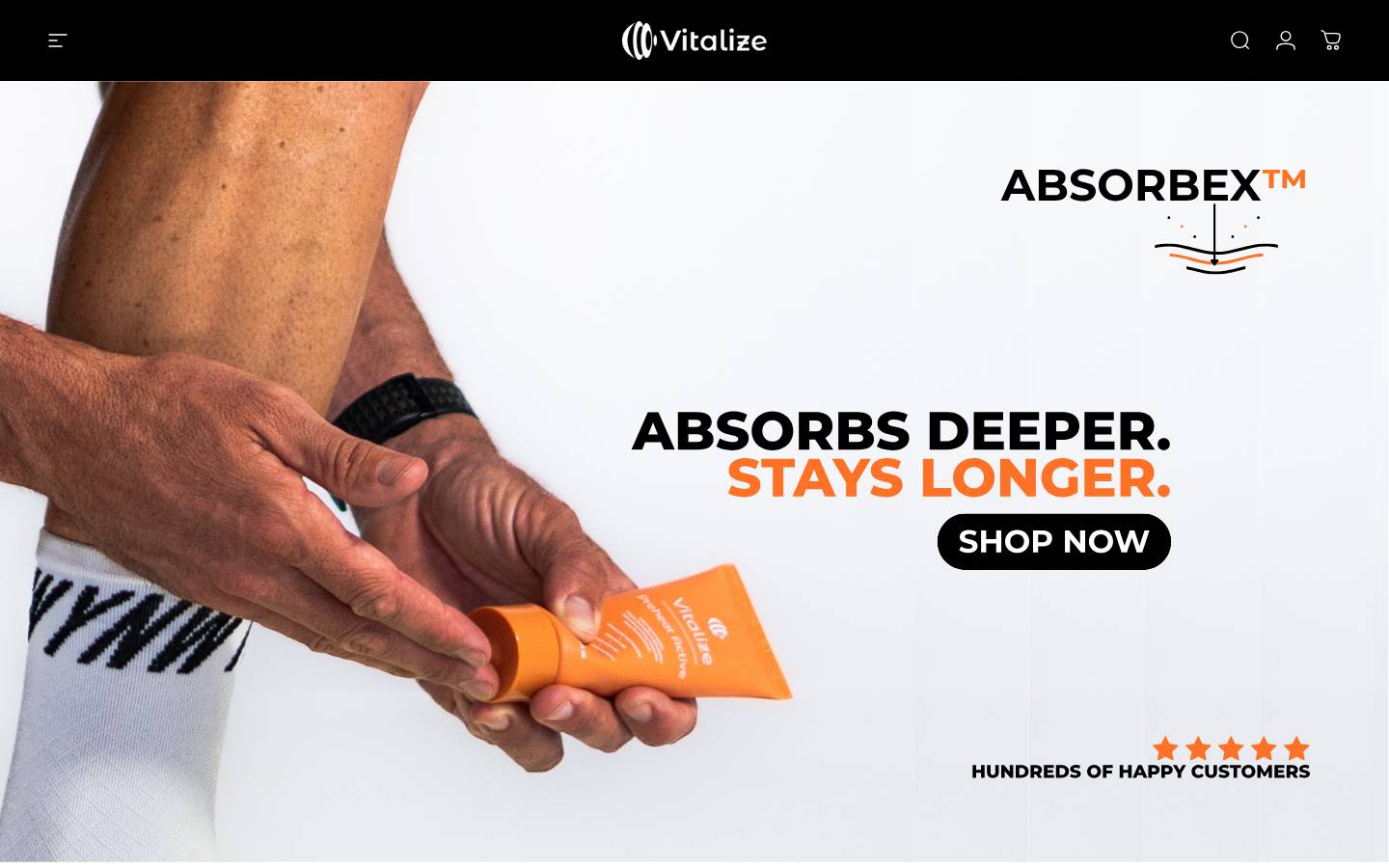 vitalise.co.nz homepage screenshot