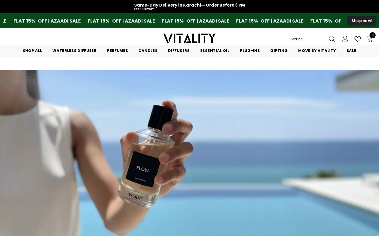 vitalitypk.com homepage screenshot