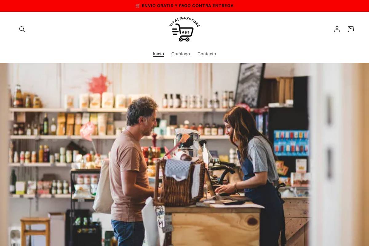 vitalmaxstore.com homepage screenshot