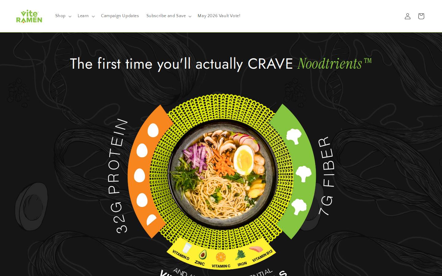 viteramen.com homepage screenshot