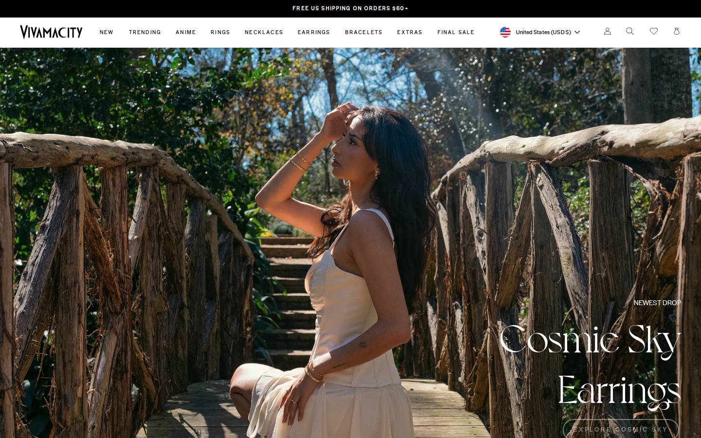 Vivamacity homepage screenshot